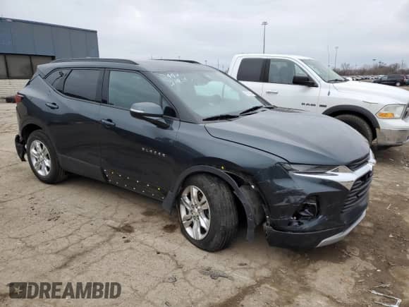 2020 Chevrolet Blazer LT with VIN 3GNKBCR48LS657448, listed as a Copart auction lot 47312344 with 40,232 mi miles and . Bid and sale history available at DreamBid. Image 4.