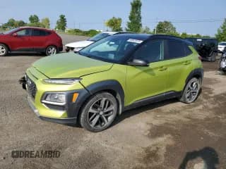✅ 2019 Hyundai Kona Limited • VIN: KM8K3CA54KU279617 • Лот: 68842075. Опубликован ранее на Copart с пробегом 103 918 миль. Бесплатный доступ к архиву аукционных продаж из США и подробный отчёт об истории автомобиля на DreamBid. Изображение 1.