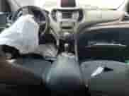 2018 Hyundai Santa Fe 2.4L z VIN 5XYZU3LB3JG546295, wystawiony jako Copart lot #64396365 z przebiegiem 112 822 mil mil oraz Szkoda całkowita • Salvage title. Historia ofert i sprzedaży dostępna na DreamBid. Obrazek 8.