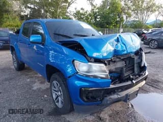 ✅ 2021 Chevrolet Colorado 2WD Work Truck • VIN: 1GCGSBEA5M1123136 • Лот: 43397968. Опубликован ранее на IAAI с пробегом 71 724 миль. Бесплатный доступ к архиву аукционных продаж из США и подробный отчёт об истории автомобиля на DreamBid. Изображение 1.