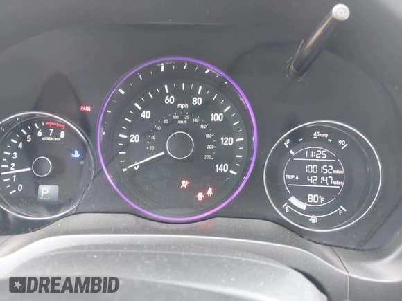 ✅ 2016 Honda HR-V EX-L • VIN: 3CZRU5H7XGM717064 • Lot: 43197850. Listed on IAAI with 100,152 mi. Free auction sales archive from the USA and detailed vehicle history report at DreamBid. Image 7.