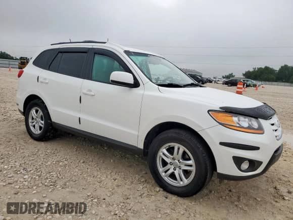 2010 Hyundai Santa Fe GL with VIN 5NMSGDAG8AH359573, listed as a Copart auction lot 58688525 with 208,591 mi miles and Salvage title. Bid and sale history available at DreamBid. Image 4.