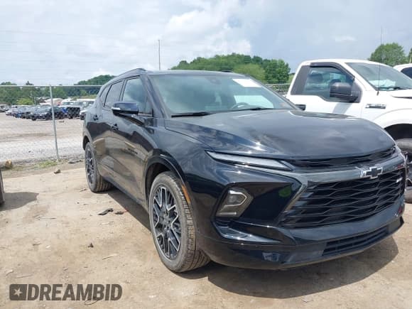 ✅ 2023 Chevrolet Blazer RS • VIN: 3GNKBKRSXPS223692 • Lot: 42739242. Listed on IAAI with 16,824 mi. Free auction sales archive from the USA and detailed vehicle history report at DreamBid. Image 1.