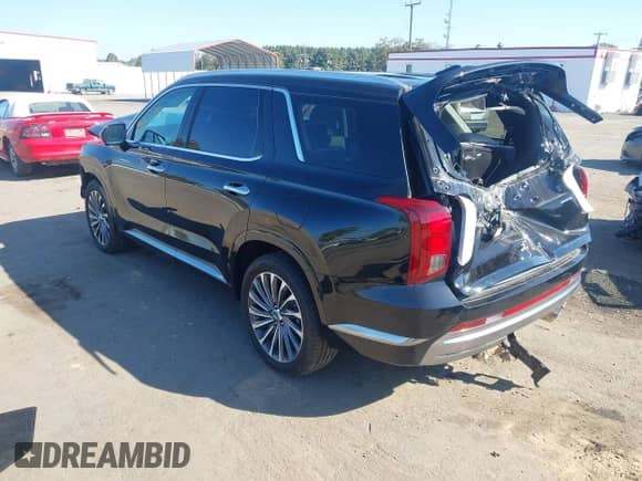 2024 Hyundai Palisade Calligraphy с VIN KM8R7DGE5RU791736, выставлен на аукционе IAAI как лот 43246151 с пробегом 9 939 миль миль и . История ставок и продаж доступна на DreamBid. Изображение 3.