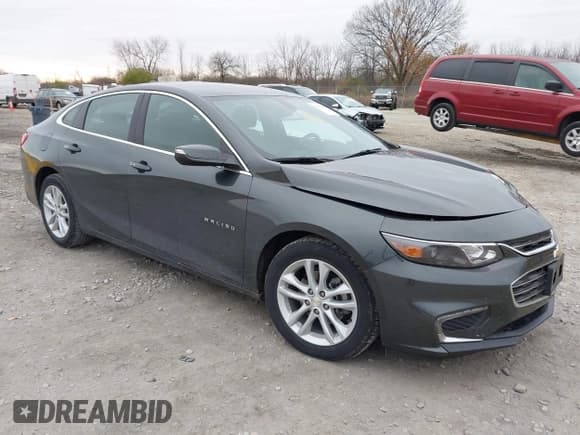 ✅ 2017 Chevrolet Malibu LT • VIN: 1G1ZE5ST5HF120410 • Lot: 43632209. Listed on IAAI with 43,173 mi. Free auction sales archive from the USA and detailed vehicle history report at DreamBid. Image 1.
