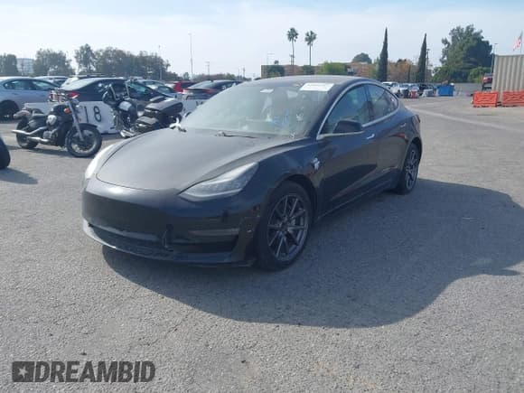 ✅ 2018 Tesla Model 3 Long Range Battery • VIN: 5YJ3E1EB5JF127862 • Lot: 42866317. Listed on IAAI with 35,786 mi. Free auction sales archive from the USA and detailed vehicle history report at DreamBid. Image 2.