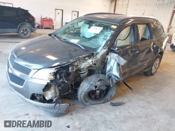 2012 Chevrolet Traverse LS with VIN 1GNKREED7CJ392455, listed as a IAAI auction lot 43192730 with 268,202 mi miles and . Bid and sale history available at DreamBid. Image 17.