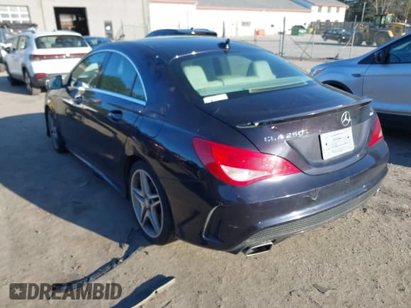 ✅ 2014 Mercedes-Benz CLA 250 • VIN: WDDSJ4GB3EN077269 • Lot: 42051998. Listed on IAAI with 166,842 mi. Free auction sales archive from the USA and detailed vehicle history report at DreamBid. Image 14.