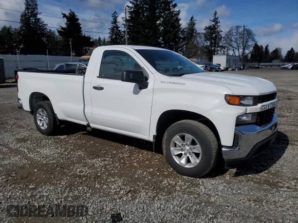 2022 Chevrolet Silverado 1500 Work Truck z VIN 3GCNWAED3NG163203, wystawiony jako Copart lot #49746425 z przebiegiem 4 742 mil mil oraz Czysty tytuł • Clean title. Historia ofert i sprzedaży dostępna na DreamBid. Obrazek 4.