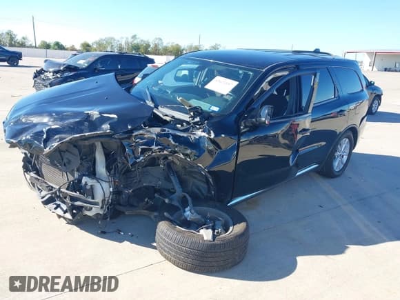 ✅ 2019 Dodge Durango SXT • VIN: 1C4RDHAG9KC632647 • Lot: 43621157. Listed on IAAI with 138,732 mi. Free auction sales archive from the USA and detailed vehicle history report at DreamBid. Image 2.