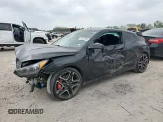 2022 Hyundai Veloster z VIN KMHT36AH2NU013176, wystawiony jako Copart lot #51426135 z przebiegiem 74 129 mil mil oraz Szkoda całkowita • Salvage title. Historia ofert i sprzedaży dostępna na DreamBid. Obrazek 1.