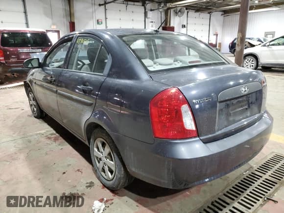 ✅ 2009 Hyundai Accent Auto GLS • VIN: KMHCM46C89U316984 • Лот: 42286505. Опубликован ранее на Copart с пробегом 107 381 миль. Бесплатный доступ к архиву аукционных продаж из США и подробный отчёт об истории автомобиля на DreamBid. Изображение 2.