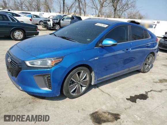 ✅ 2018 Hyundai Ioniq Limited • VIN: KMHC85LC8JU064365 • Lot: 48774785. Wystawiony na Copart z przebiegiem 166 085 mil. Bezpłatny archiwum sprzedaży aukcyjnych z USA i szczegółowy raport historii pojazdu na DreamBid. Zdjęcie 1.