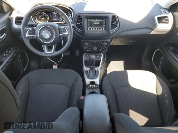 ✅ 2021 Jeep Compass Sport • VIN: 3C4NJCAB9MT588879 • Lot: 64523585. Listed on Copart with 27,781 mi. Free auction sales archive from the USA and detailed vehicle history report at DreamBid. Image 8.