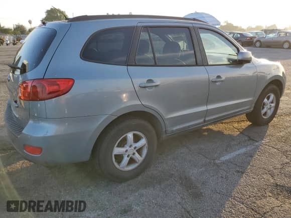 2008 Hyundai Santa Fe GLS with VIN 5NMSG13DX8H164487, listed as a Copart auction lot 91486875 with 172,533 mi miles and Clean title. Bid and sale history available at DreamBid. Image 3.