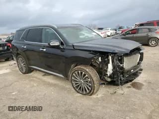 ✅ 2024 Hyundai Palisade Calligraphy • VIN: KM8R7DGE7RU690472 • Лот: 83114574. Опубликован ранее на Copart с пробегом 13 874 миль. Бесплатный доступ к архиву аукционных продаж из США и подробный отчёт об истории автомобиля на DreamBid. Изображение 4.