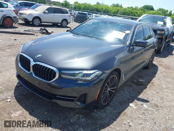 ✅ 2021 BMW 5 Series 540i xDrive • VIN: WBA73BJ02MWW93833 • Lot: 42160043. Listed on IAAI with 59,779 mi. Free auction sales archive from the USA and detailed vehicle history report at DreamBid. Image 2.