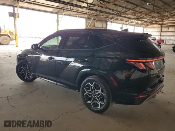 ✅ 2023 Hyundai Tucson N Line • VIN: KM8JF3AE6PU183613 • Lot: 56430675. Wystawiony na Copart z przebiegiem 61 595 mil. Bezpłatny archiwum sprzedaży aukcyjnych z USA i szczegółowy raport historii pojazdu na DreamBid. Zdjęcie 2.