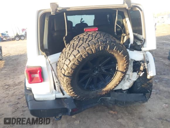 ✅ 2021 Jeep Wrangler Unlimited Sahara • VIN: 1C4HJXEG3MW782859 • Lot: 43320520. Listed on IAAI with 75,169 mi. Free auction sales archive from the USA and detailed vehicle history report at DreamBid. Image 6.