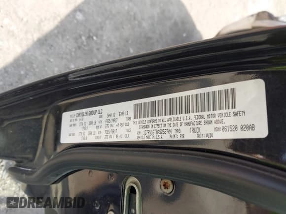 ✅ 2010 Dodge 1500 SLT • VIN: 1D7RV1GT8AS252704 • Lot: 43154795. Wystawiony na IAAI z przebiegiem 167 546 mil. Bezpłatny archiwum sprzedaży aukcyjnych z USA i szczegółowy raport historii pojazdu na DreamBid. Zdjęcie 9.