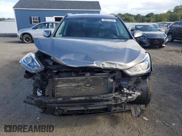 ✅ 2017 Hyundai Santa Fe 2.4L • VIN: 5XYZUDLB9HG437047 • Лот: 80647435. Опубликован ранее на Copart с пробегом 89 997 миль. Бесплатный доступ к архиву аукционных продаж из США и подробный отчёт об истории автомобиля на DreamBid. Изображение 5.