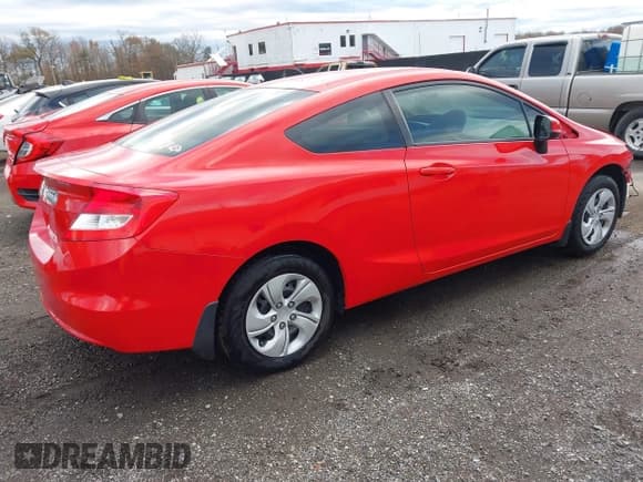 ✅ 2013 Honda Civic LX • VIN: 2HGFG3B53DH532748 • Lot: 43603855. Listed on IAAI with 87,065 mi. Free auction sales archive from the USA and detailed vehicle history report at DreamBid. Image 4.