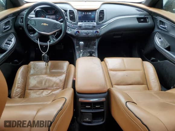 2014 Chevrolet Impala LTZ with VIN 2G1155S39E9191837, listed as a Copart auction lot 84747855 with 180,017 mi miles and Salvage title. Bid and sale history available at DreamBid. Image 8.