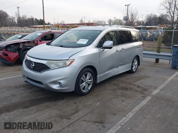 ✅ 2013 Nissan Quest SL • VIN: JN8AE2KP5D9070238 • Lot: 41768156. Listed on IAAI with 113,027 mi. Free auction sales archive from the USA and detailed vehicle history report at DreamBid. Image 2.