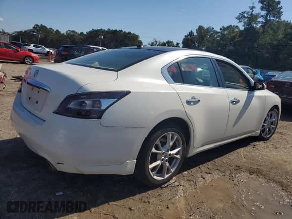 2012 Nissan Maxima SV z VIN 1N4AA5AP4CC862284, wystawiony jako Copart lot #89918385 z przebiegiem 141 373 mil mil oraz Szkoda całkowita • Salvage title. Historia ofert i sprzedaży dostępna na DreamBid. Obrazek 3.