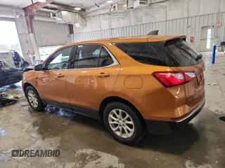 2018 Chevrolet Equinox LT с VIN 2GNAXSEV4J6209791, выставлен на аукционе Copart как лот 89737695 с пробегом 80 907 миль миль и Чистый • Clean title. История ставок и продаж доступна на DreamBid. Изображение 2.
