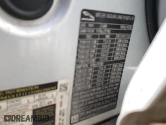 ✅ 2019 Jaguar F-Pace 25t • VIN: SADCS2FX8KA390774 • Lot: 59057735. Wystawiony na Copart z przebiegiem 108 130 mil. Bezpłatny archiwum sprzedaży aukcyjnych z USA i szczegółowy raport historii pojazdu na DreamBid. Zdjęcie 13.