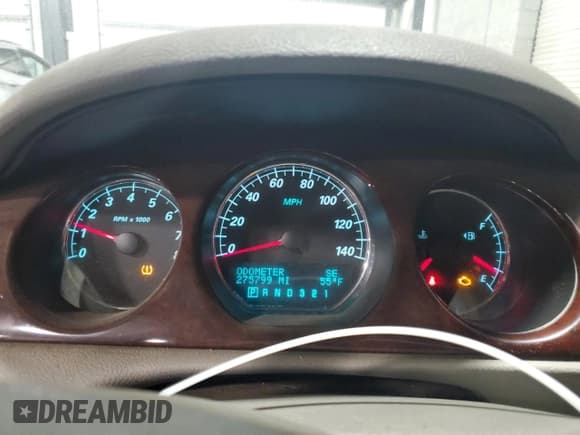 ✅ 2007 Buick Lucerne CX • VIN: 1G4HP57287U170107 • Lot: 86665295. Listed on Copart with 275,799 mi. Free auction sales archive from the USA and detailed vehicle history report at DreamBid. Image 9.