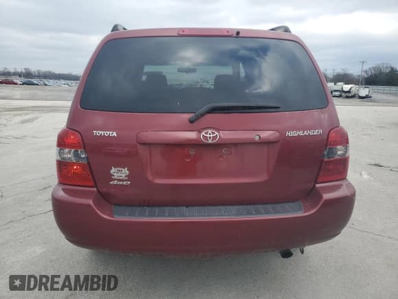 ✅ 2006 Toyota Highlander • VIN: JTEHD21A560043103 • Lot: 45388555. Wystawiony na Copart z przebiegiem 236 555 mil. Bezpłatny archiwum sprzedaży aukcyjnych z USA i szczegółowy raport historii pojazdu na DreamBid. Zdjęcie 6.