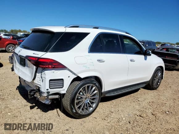 ✅ 2026 Mercedes-Benz GLE 450 • VIN: 4JGFB5KB4TB514146 • Lot: 90923765. Wystawiony na Copart z przebiegiem 504 mil. Bezpłatny archiwum sprzedaży aukcyjnych z USA i szczegółowy raport historii pojazdu na DreamBid. Zdjęcie 3.