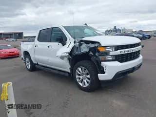 ✅ 2020 Chevrolet Silverado 1500 Custom • VIN: 1GCPYBEH5LZ321632 • Lot: 42126019. Wystawiony na IAAI z przebiegiem 109 592 mil. Bezpłatny archiwum sprzedaży aukcyjnych z USA i szczegółowy raport historii pojazdu na DreamBid. Zdjęcie 1.