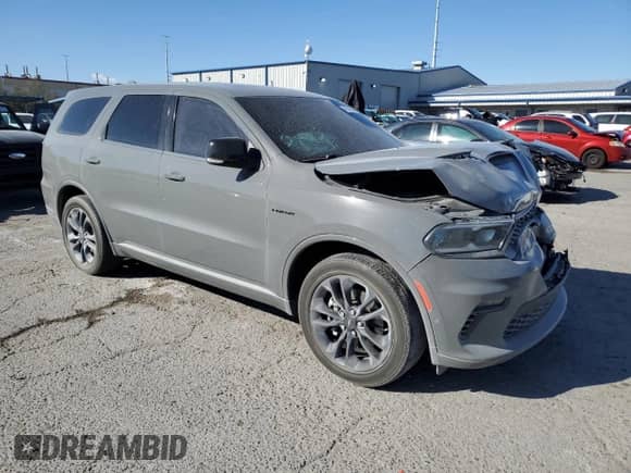 2022 Dodge Durango R/T with VIN 1C4SDHCT6NC209976, listed as a Copart auction lot 49744965 with 36,423 mi miles and Salvage title. Bid and sale history available at DreamBid. Image 4.