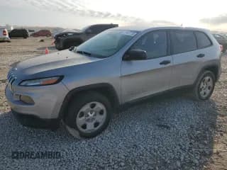 ✅ 2014 Jeep Cherokee Sport • VIN: 1C4PJLAB7EW143349 • Lot: 87407715. Wystawiony na Copart z przebiegiem 135 022 mil. Bezpłatny archiwum sprzedaży aukcyjnych z USA i szczegółowy raport historii pojazdu na DreamBid. Zdjęcie 1.