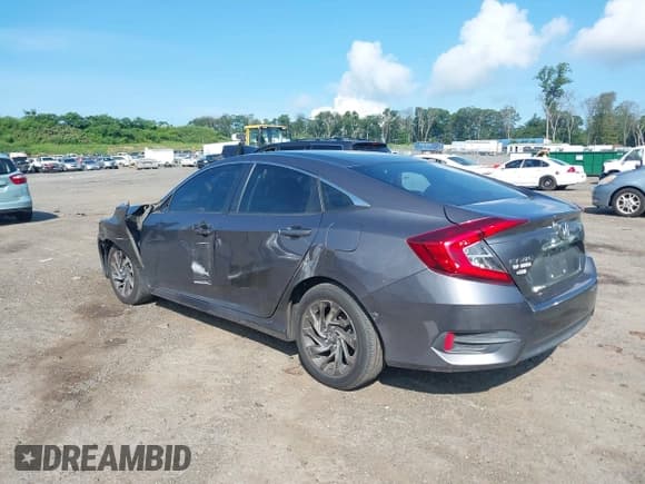 ✅ 2016 Honda Civic EX • VIN: 2HGFC2F73GH576674 • Lot: 42716872. Listed on IAAI with 117,667 mi. Free auction sales archive from the USA and detailed vehicle history report at DreamBid. Image 3.