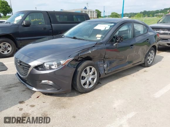✅ 2015 Mazda 3 i SV • VIN: JM1BM1T79F1262727 • Lot: 42267178. Listed on IAAI with 85,640 mi. Free auction sales archive from the USA and detailed vehicle history report at DreamBid. Image 2.