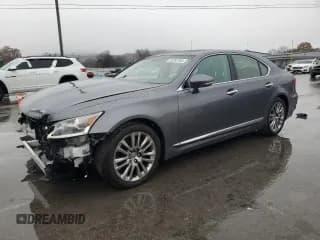 ✅ 2017 Lexus LS 460 • VIN: JTHBL5EF0H5143439 • Lot: 93292105. Listed on Copart with 36,319 mi. Free auction sales archive from the USA and detailed vehicle history report at DreamBid. Image 1.