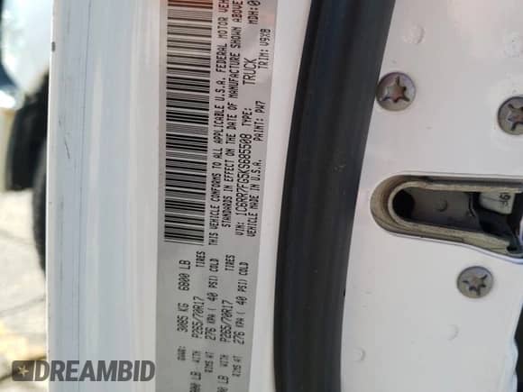 2019 Ram 1500 Express with VIN 1C6RR7FG5KS685508, listed as a Copart auction lot 58891584 with 162,114 mi miles and Salvage title. Bid and sale history available at DreamBid. Image 14.