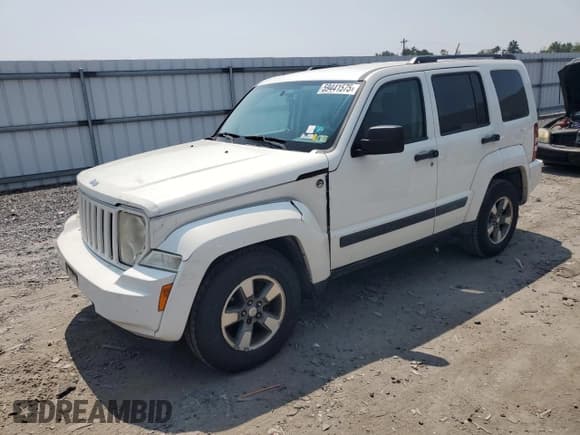 ✅ 2008 Jeep Liberty Sport • VIN: 1J8GN28K88W180752 • Лот: 59441575. Опубликован ранее на Copart с пробегом 203 337 миль. Бесплатный доступ к архиву аукционных продаж из США и подробный отчёт об истории автомобиля на DreamBid. Изображение 1.