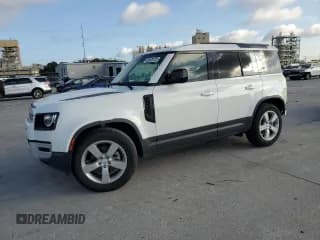 ✅ 2023 Land Rover Defender S • VIN: SALEJ7EXXP2124527 • Lot: 64578725. Listed on Copart with 33,816 mi. Free auction sales archive from the USA and detailed vehicle history report at DreamBid. Image 1.