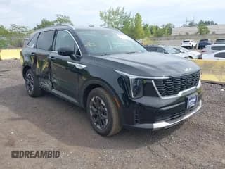 ✅ 2025 Kia Sorento S • VIN: 5XYRL4JC2SG388974 • Lot: 43187576. Wystawiony na IAAI z przebiegiem 1 158 mil. Bezpłatny archiwum sprzedaży aukcyjnych z USA i szczegółowy raport historii pojazdu na DreamBid. Zdjęcie 1.