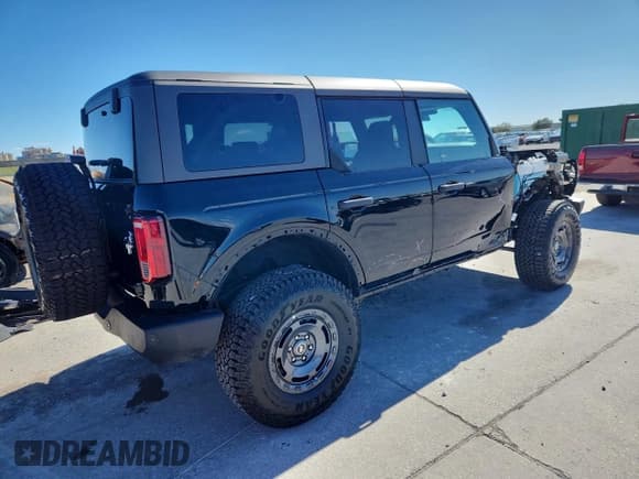 ✅ 2025 Ford Bronco Big Bend • VIN: 1FMDE7BHXSLA83142 • Lot: 90625485. Listed on Copart with 344 mi. Free auction sales archive from the USA and detailed vehicle history report at DreamBid. Image 3.