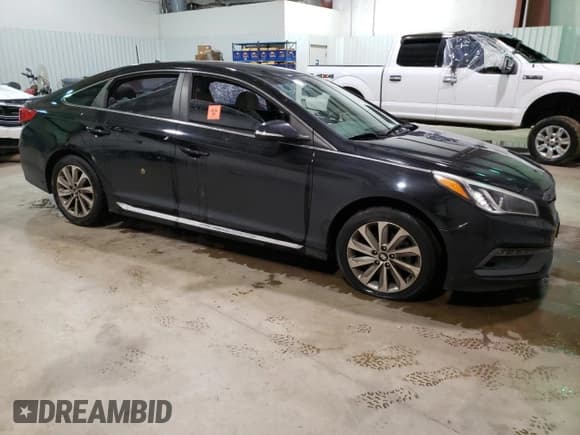 ✅ 2016 Hyundai Sonata Sport • VIN: 5NPE34AF6GH428000 • Лот: 38023603. Опубликован ранее на Copart с пробегом 110 726 миль. Бесплатный доступ к архиву аукционных продаж из США и подробный отчёт об истории автомобиля на DreamBid. Изображение 4.