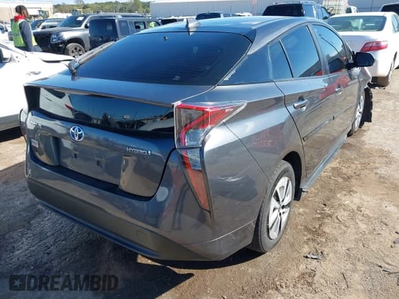 ✅ 2017 Toyota Prius Four • VIN: JTDKARFU4H3034845 • Lot: 43568064. Listed on IAAI with 186,939 mi. Free auction sales archive from the USA and detailed vehicle history report at DreamBid. Image 4.