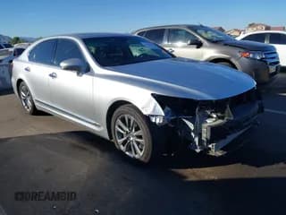 ✅ 2013 Lexus LS 460 • VIN: JTHBL5EF0D5124951 • Lot: 43545330. Listed on IAAI with 115,505 mi. Free auction sales archive from the USA and detailed vehicle history report at DreamBid. Image 1.