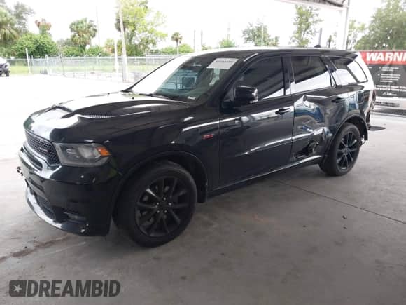 2018 Dodge Durango R/T with VIN 1C4SDJCT6JC158156, listed as a IAAI auction lot 43168189 with 89,000 mi miles and . Bid and sale history available at DreamBid. Image 2.