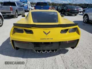 2016 Chevrolet Corvette Z06 3LZ с VIN 1G1YT2D61G5606286, выставлен на аукционе Copart как лот 77848104 с пробегом Не указан миль и На запчасти • Non repairable. История ставок и продаж доступна на DreamBid. Изображение 6.